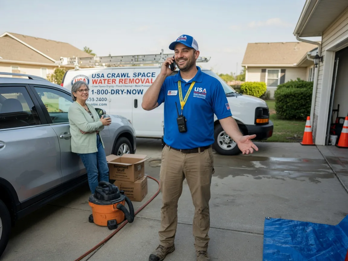 Crawl Space Water Removal Lehigh, OK FAQs